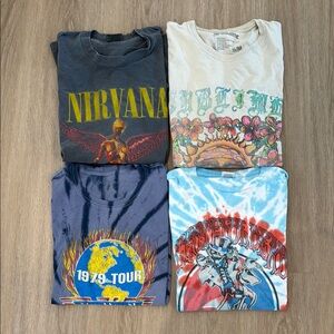 Graphic Band T-Shirt Bundle